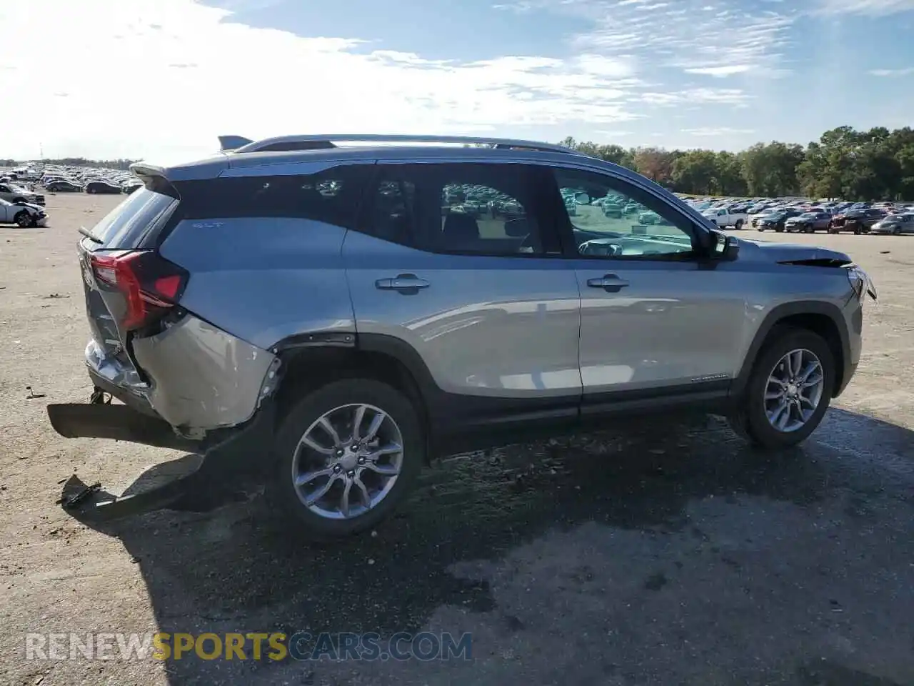 3 Photograph of a damaged car 3GKALVEG3RL219277 GMC TERRAIN 2024