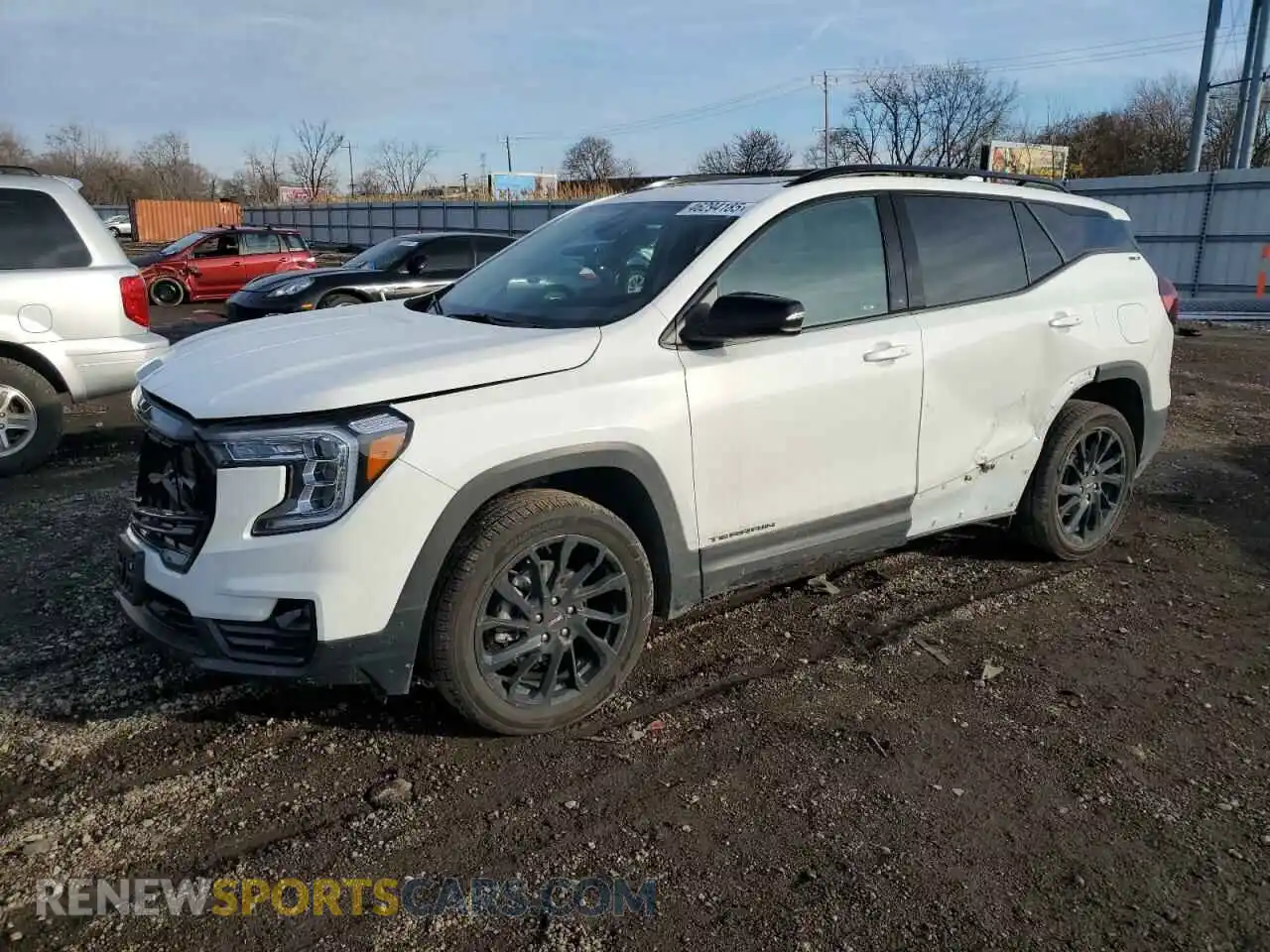 1 Photograph of a damaged car 3GKALVEG4RL245631 GMC TERRAIN 2024