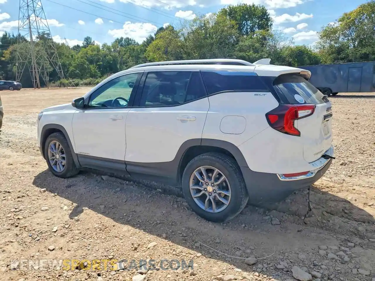 2 fotografías del automóvil dañado 3GKALVEG4RL252028 GMC TERRAIN 2024