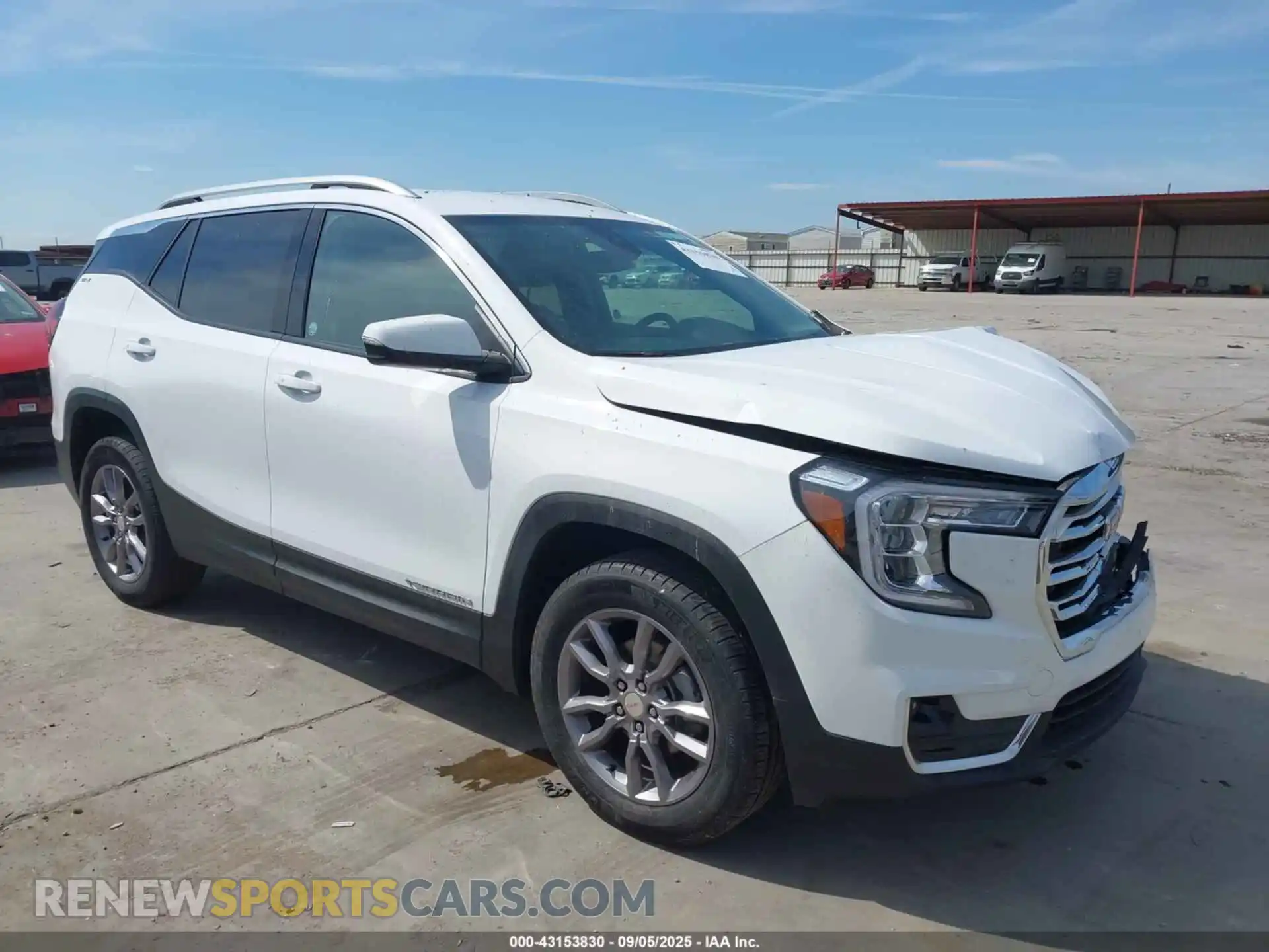 1 Photograph of a damaged car 3GKALVEG4RL279844 GMC TERRAIN 2024