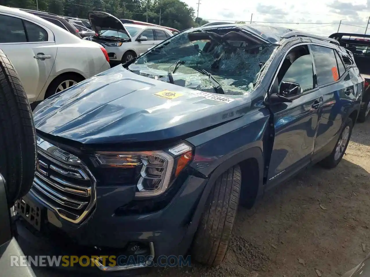 1 Фотография поврежденного автомобиля 3GKALVEG4RL364277 GMC TERRAIN 2024