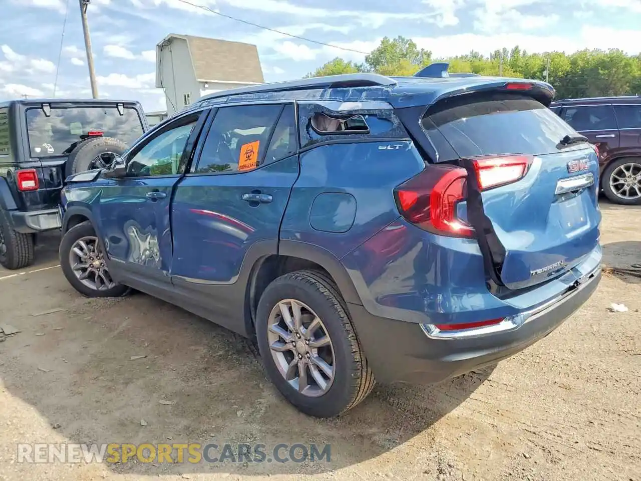 2 Фотография поврежденного автомобиля 3GKALVEG4RL364277 GMC TERRAIN 2024