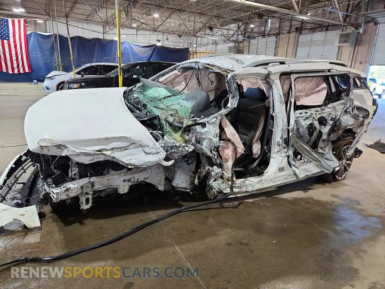 1 Photograph of a damaged car 3GKALVEG4RL378602 GMC TERRAIN 2024