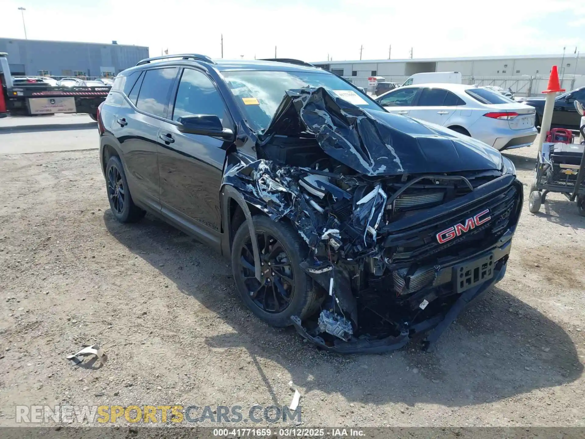 1 Photograph of a damaged car 3GKALVEG5RL196049 GMC TERRAIN 2024
