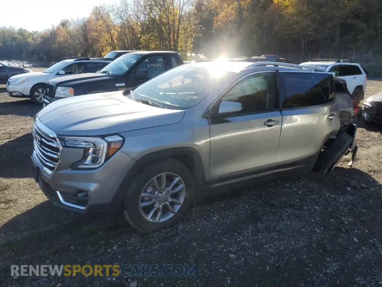 1 fotografías del automóvil dañado 3GKALVEG5RL339498 GMC TERRAIN 2024