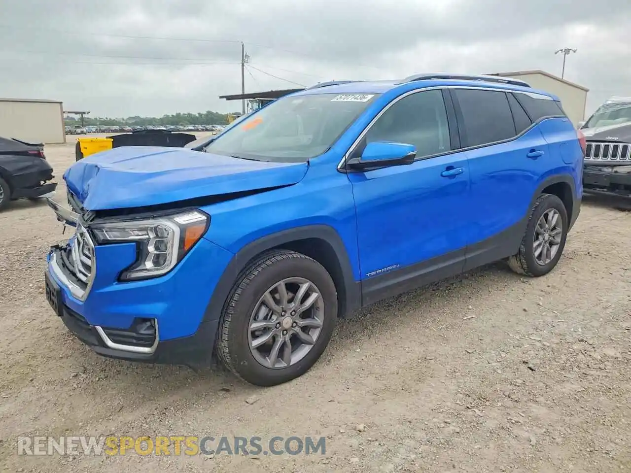 1 Photograph of a damaged car 3GKALVEG6RL192091 GMC TERRAIN 2024