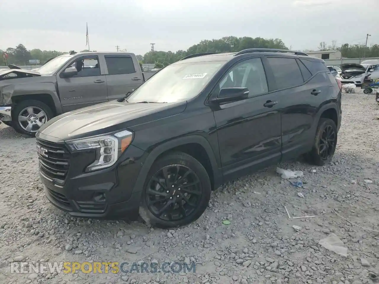 1 Photograph of a damaged car 3GKALVEG6RL203641 GMC TERRAIN 2024