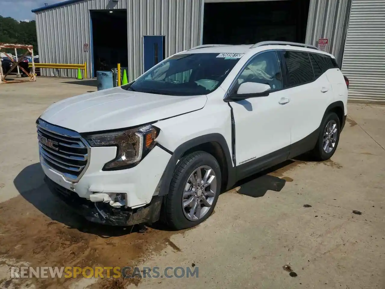 1 Photograph of a damaged car 3GKALVEG6RL261457 GMC TERRAIN 2024