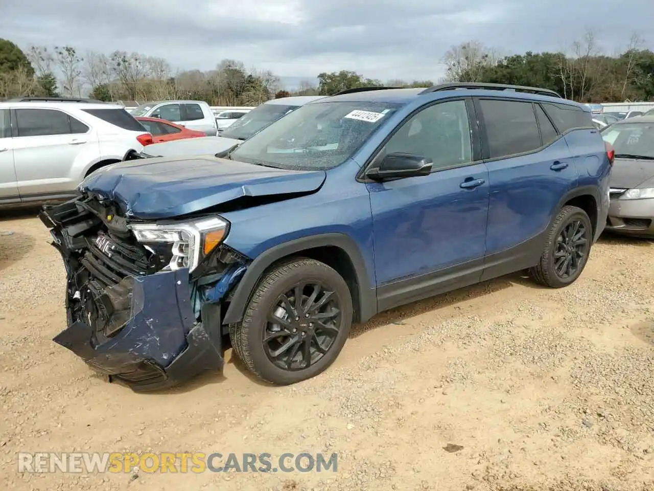 1 fotografías del automóvil dañado 3GKALVEG6RL339316 GMC TERRAIN 2024