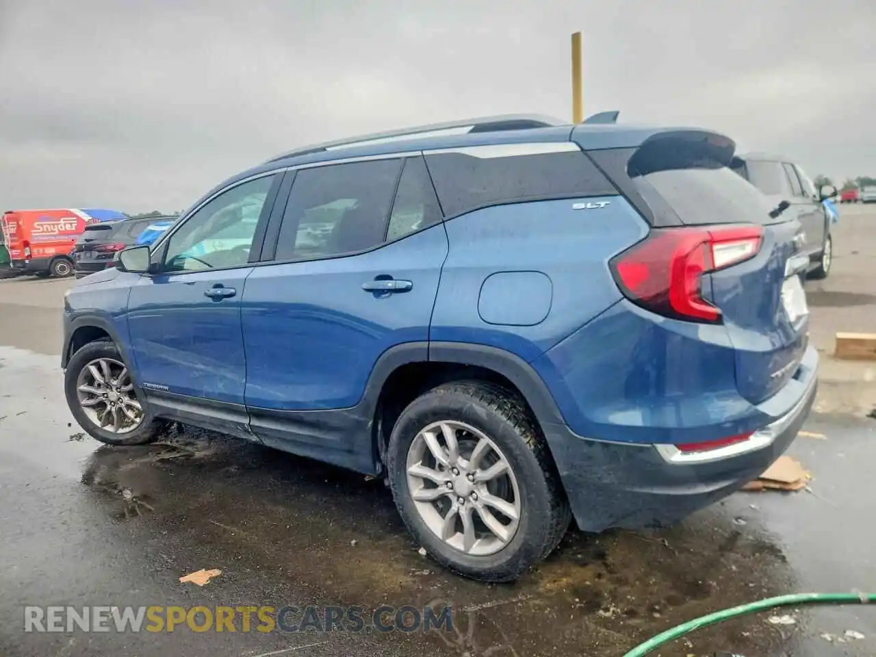 2 fotografías del automóvil dañado 3GKALVEG6RL360070 GMC TERRAIN 2024