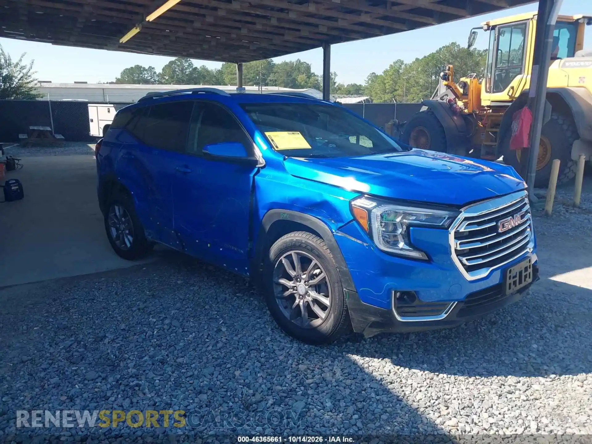1 Photograph of a damaged car 3GKALVEG7RL220965 GMC TERRAIN 2024