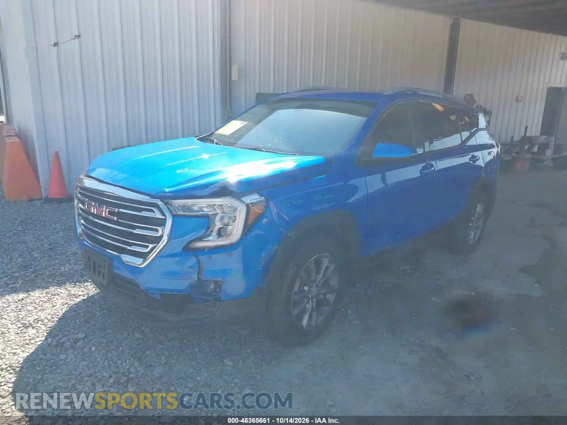 2 Photograph of a damaged car 3GKALVEG7RL220965 GMC TERRAIN 2024