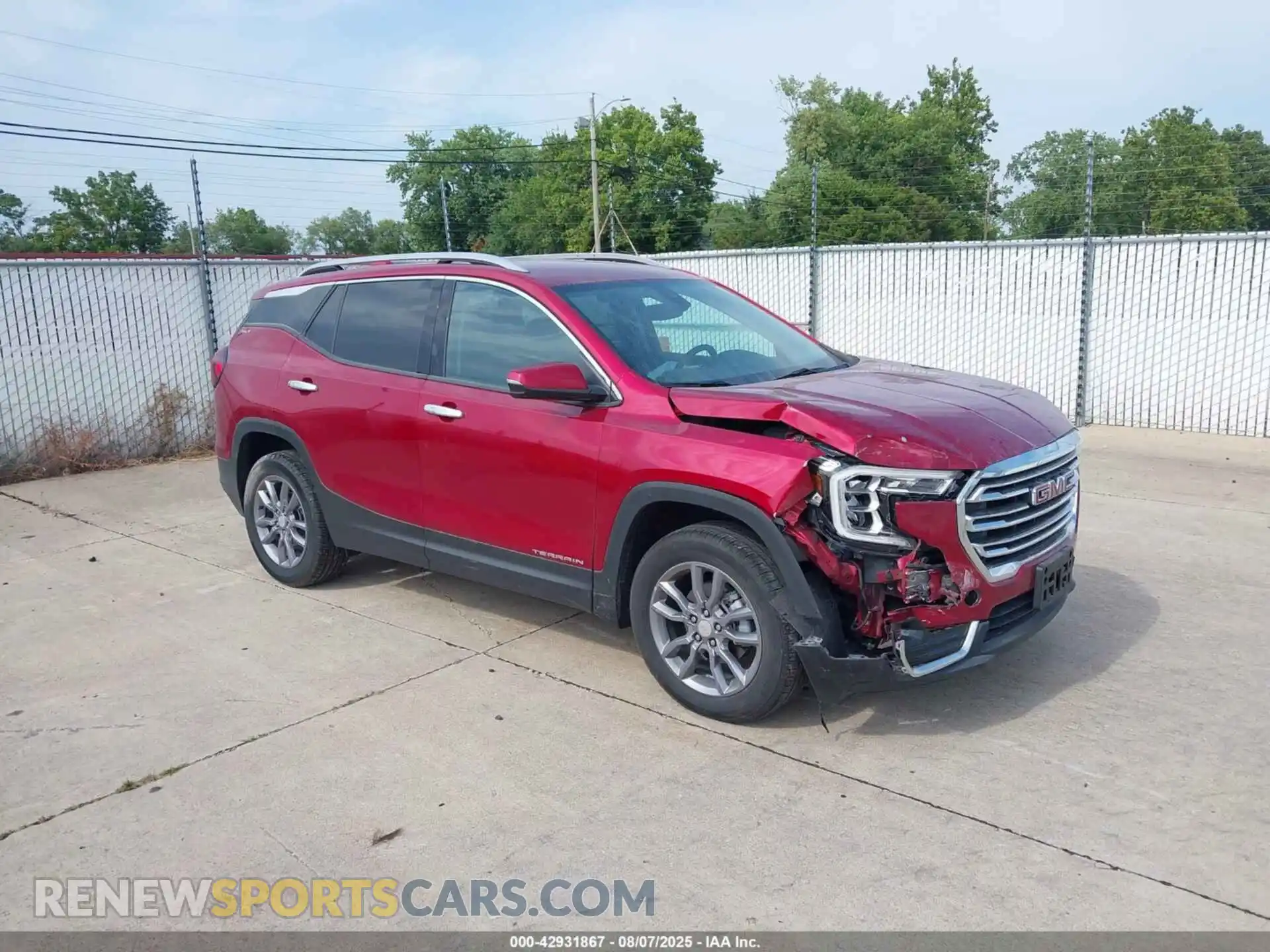 1 Photograph of a damaged car 3GKALVEG7RL231237 GMC TERRAIN 2024