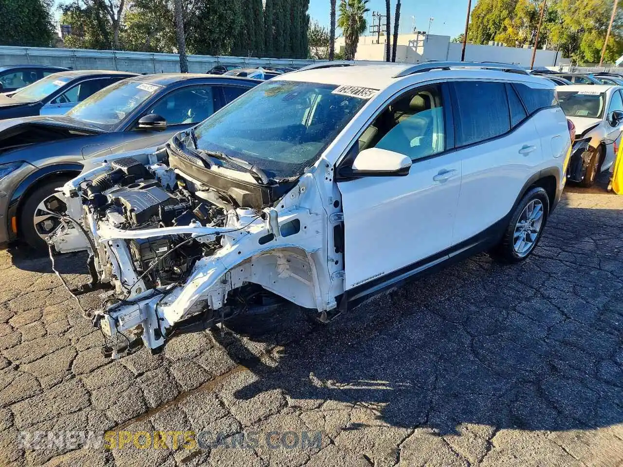 1 Photograph of a damaged car 3GKALVEG7RL236714 GMC TERRAIN 2024