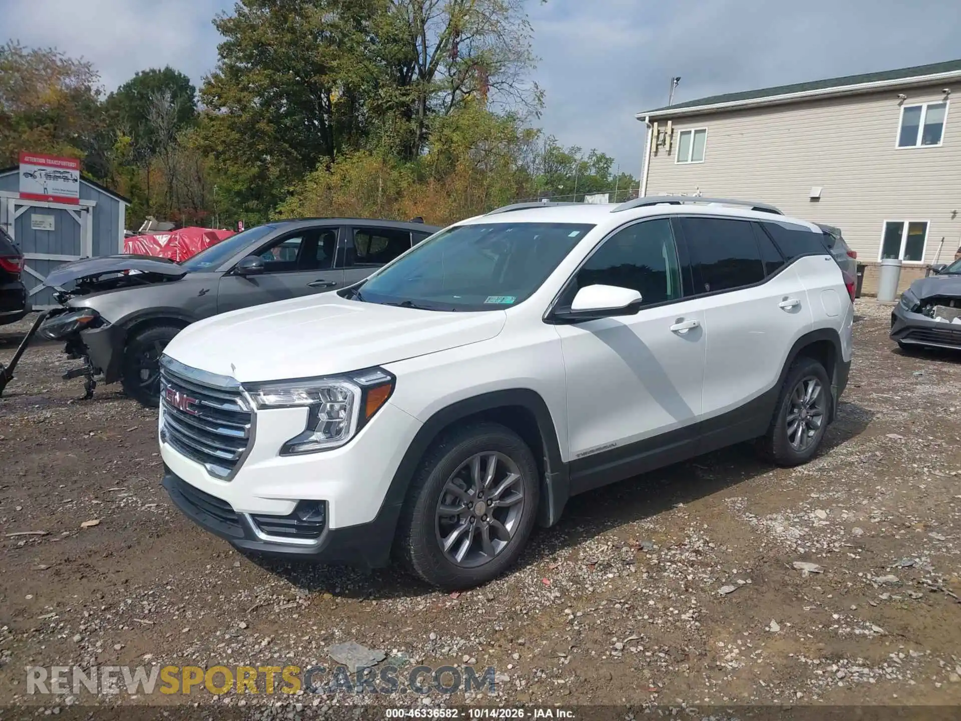 2 fotografías del automóvil dañado 3GKALVEG7RL253707 GMC TERRAIN 2024