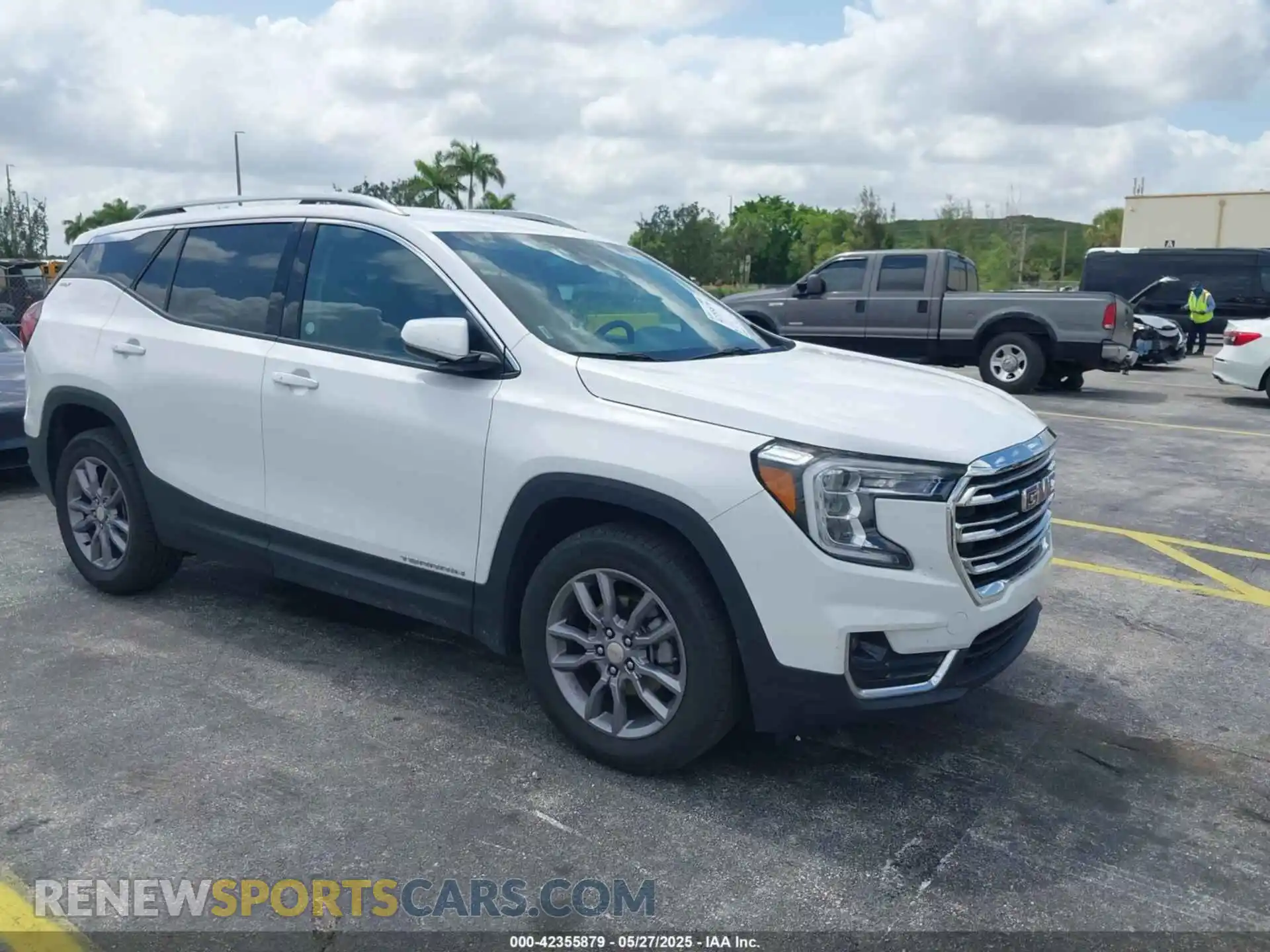 1 Photograph of a damaged car 3GKALVEG7RL261595 GMC TERRAIN 2024