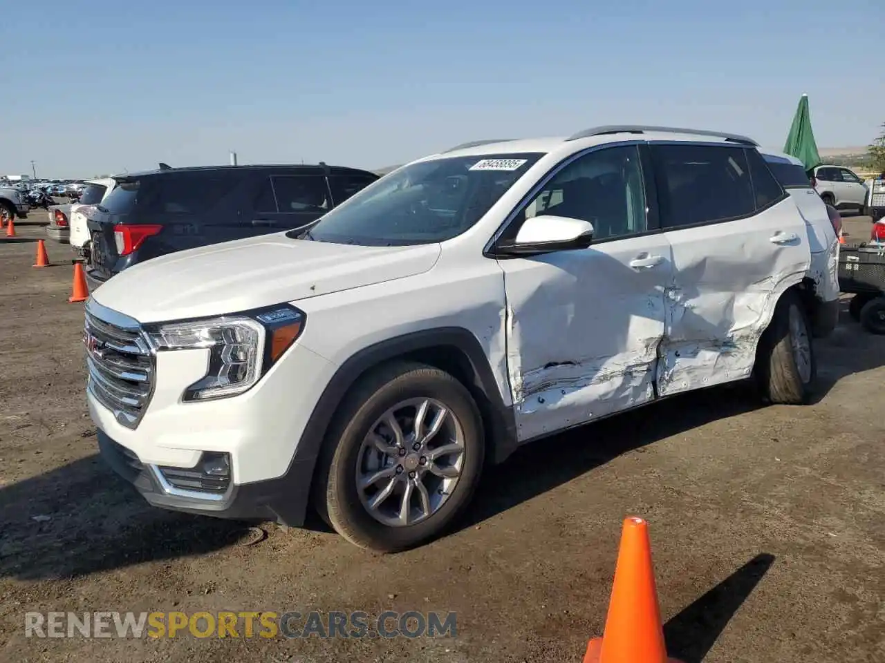 1 Photograph of a damaged car 3GKALVEG7RL313050 GMC TERRAIN 2024