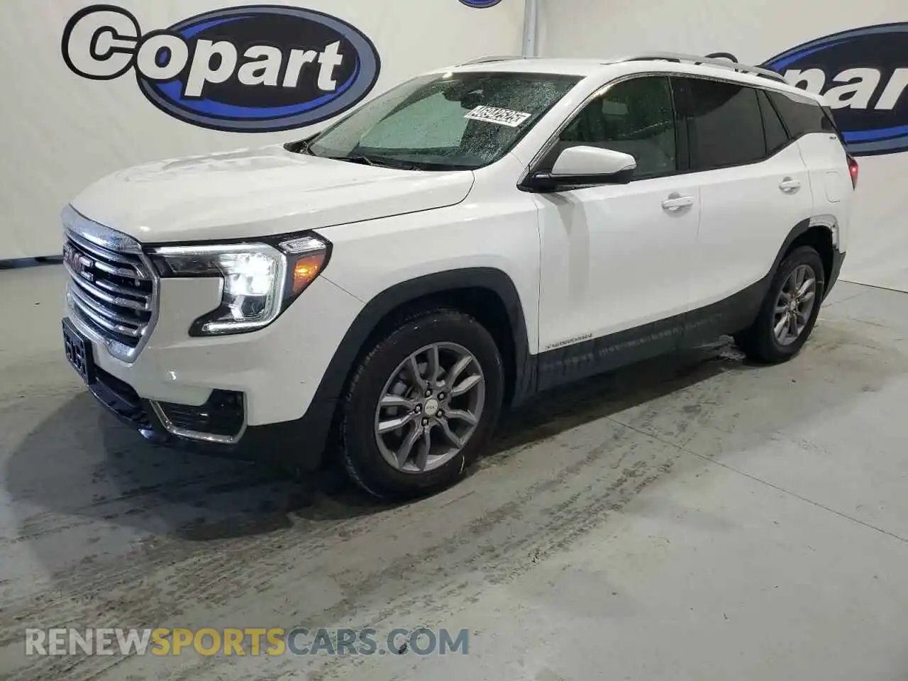 1 Photograph of a damaged car 3GKALVEG7RL349157 GMC TERRAIN 2024