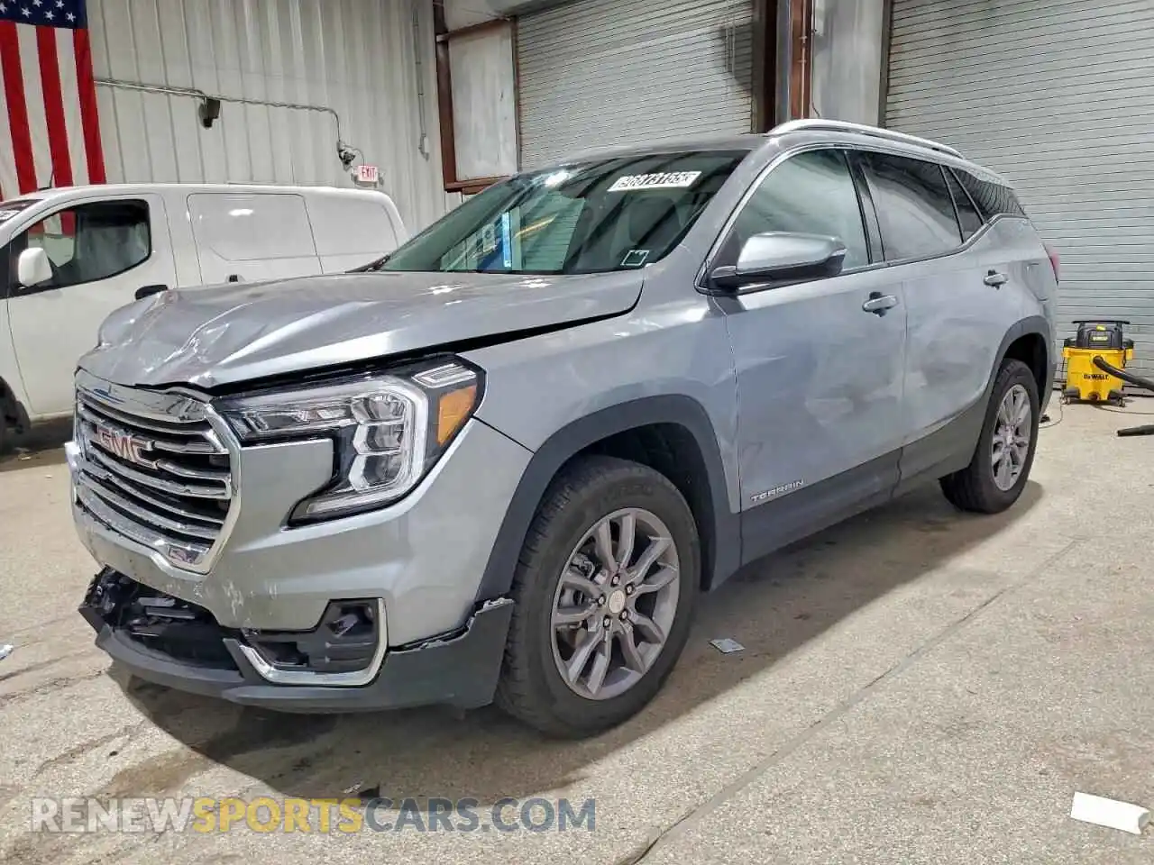 1 Photograph of a damaged car 3GKALVEG7RL390260 GMC TERRAIN 2024