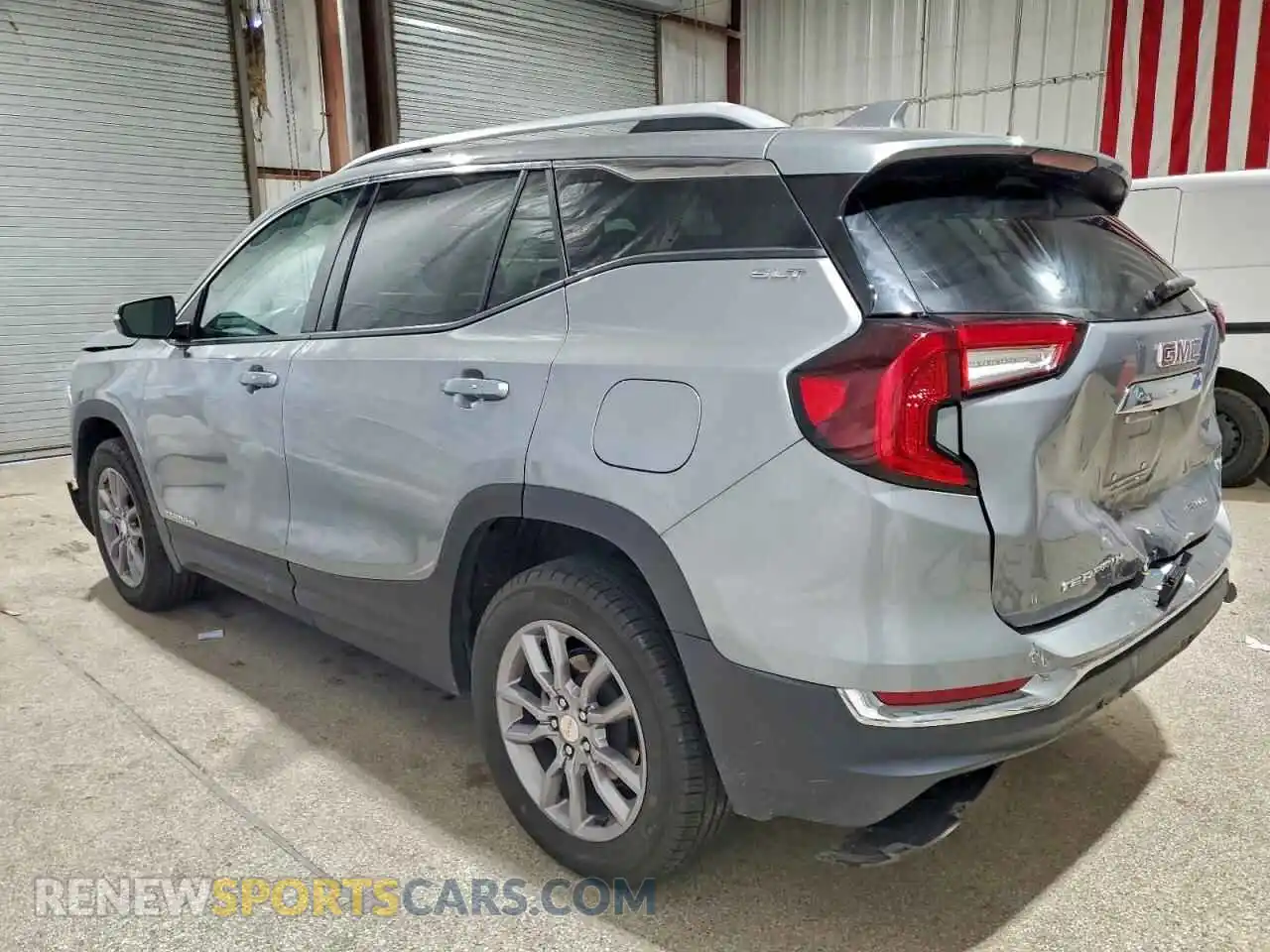 2 Photograph of a damaged car 3GKALVEG7RL390260 GMC TERRAIN 2024