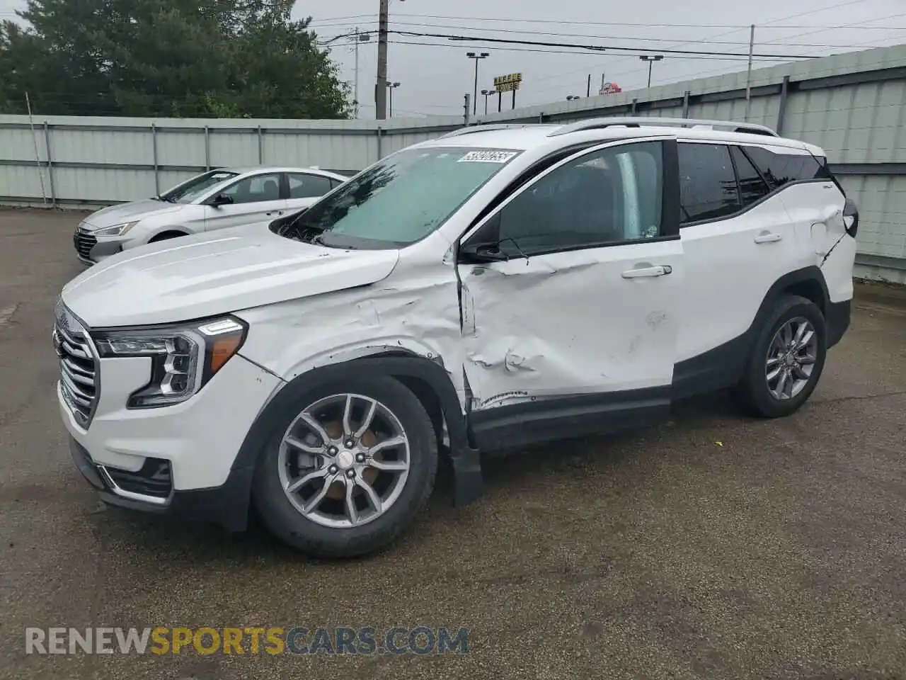 1 Photograph of a damaged car 3GKALVEG8RL142907 GMC TERRAIN 2024