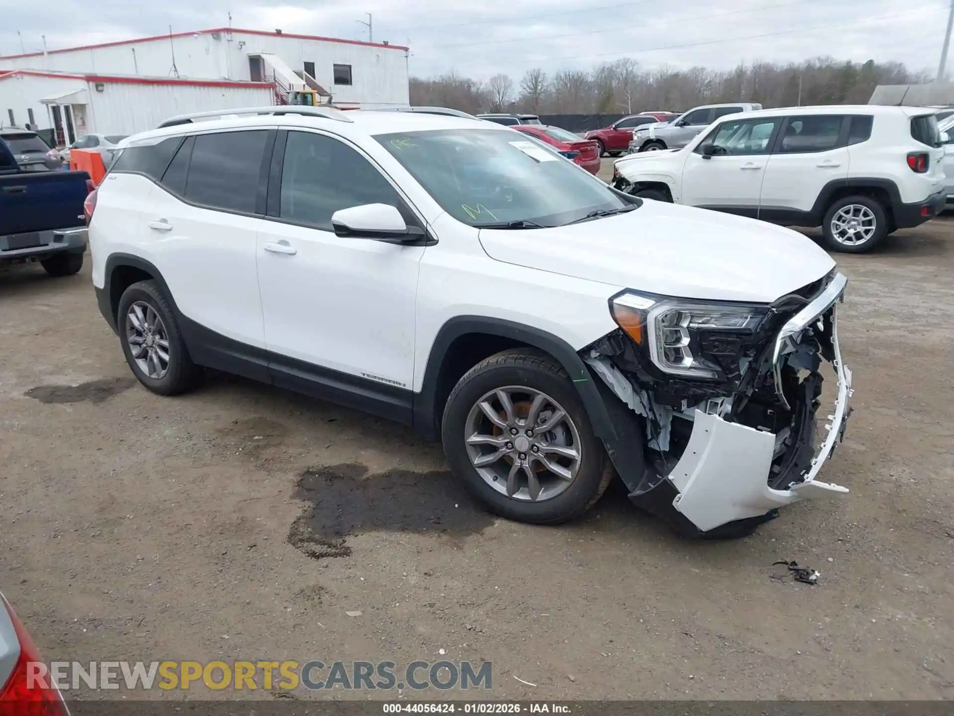 1 Photograph of a damaged car 3GKALVEG8RL176409 GMC TERRAIN 2024