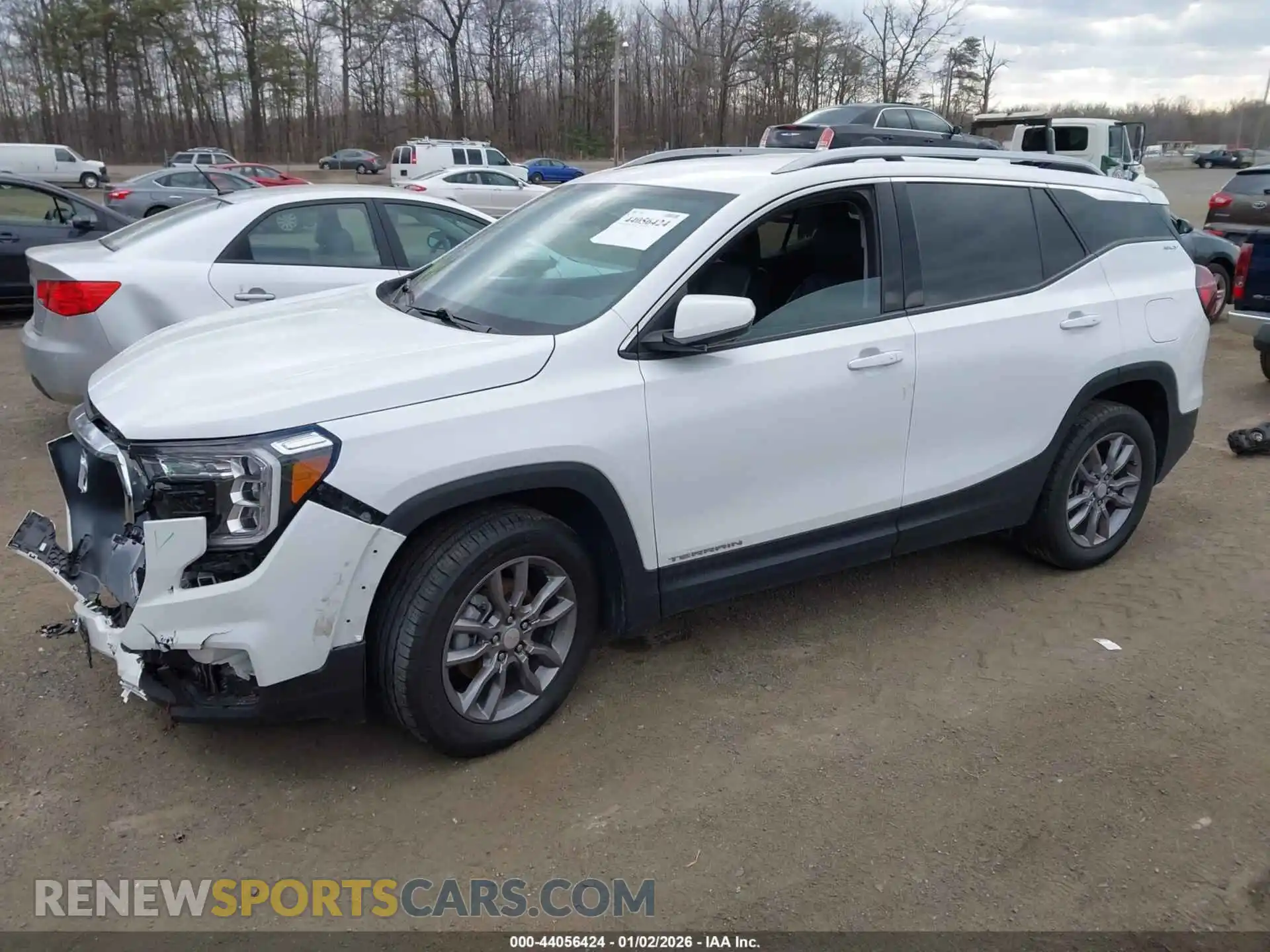 2 Photograph of a damaged car 3GKALVEG8RL176409 GMC TERRAIN 2024