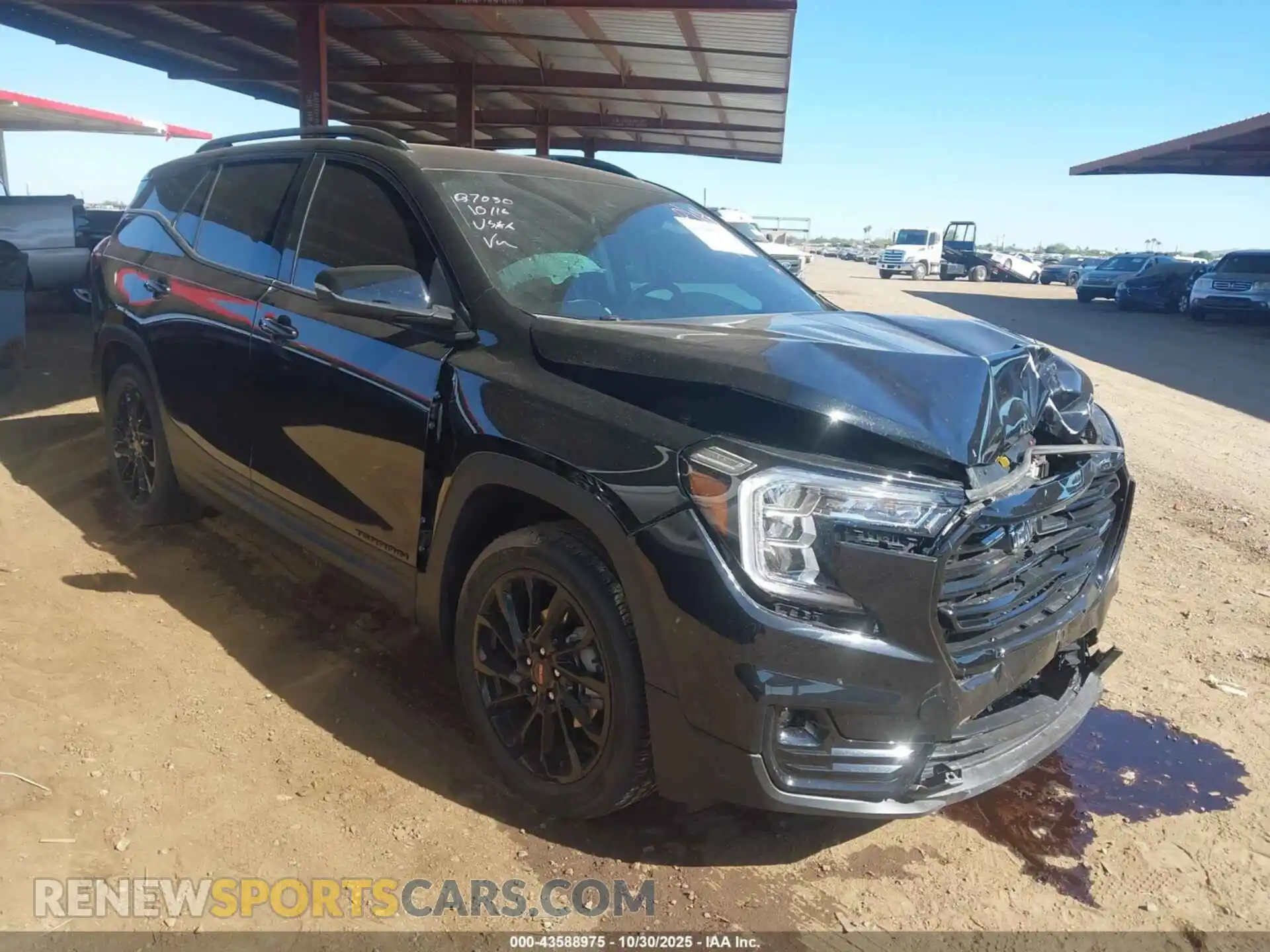 1 Photograph of a damaged car 3GKALVEG8RL184459 GMC TERRAIN 2024