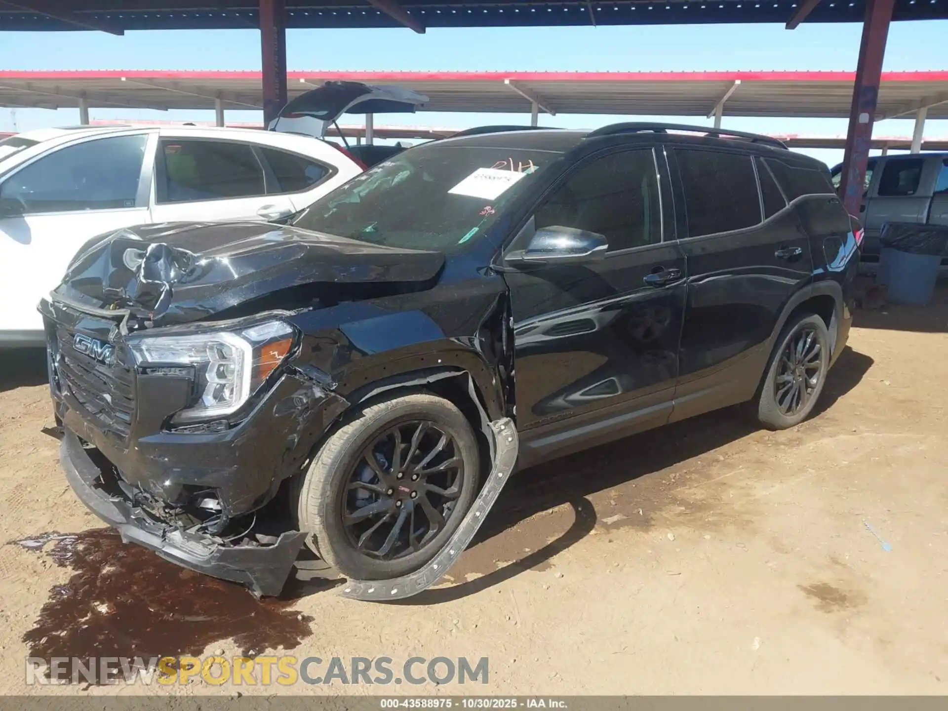 2 Photograph of a damaged car 3GKALVEG8RL184459 GMC TERRAIN 2024