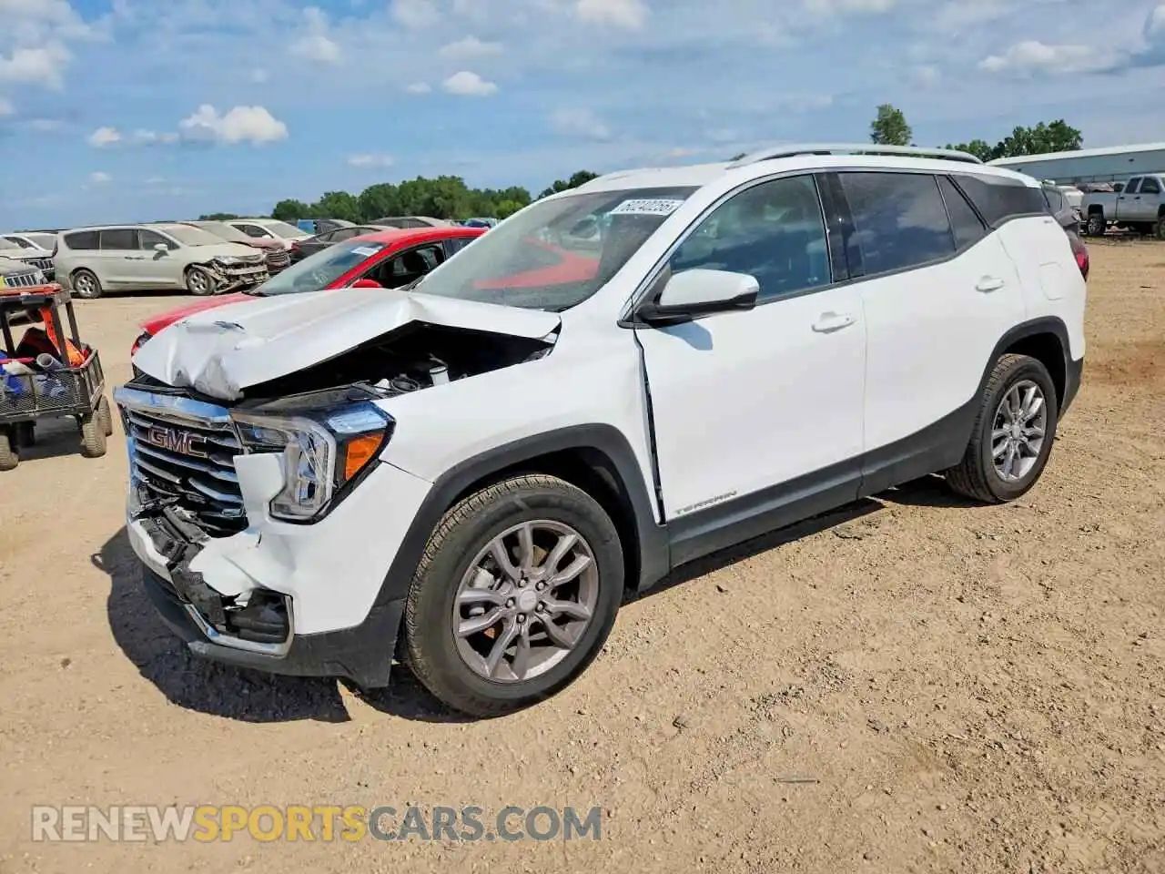1 Photograph of a damaged car 3GKALVEG8RL198250 GMC TERRAIN 2024