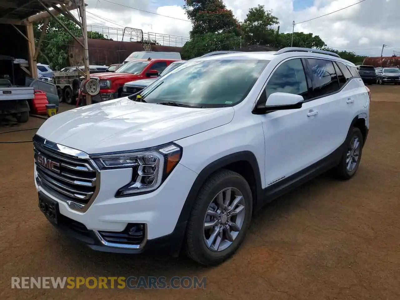 1 Photograph of a damaged car 3GKALVEG8RL222921 GMC TERRAIN 2024