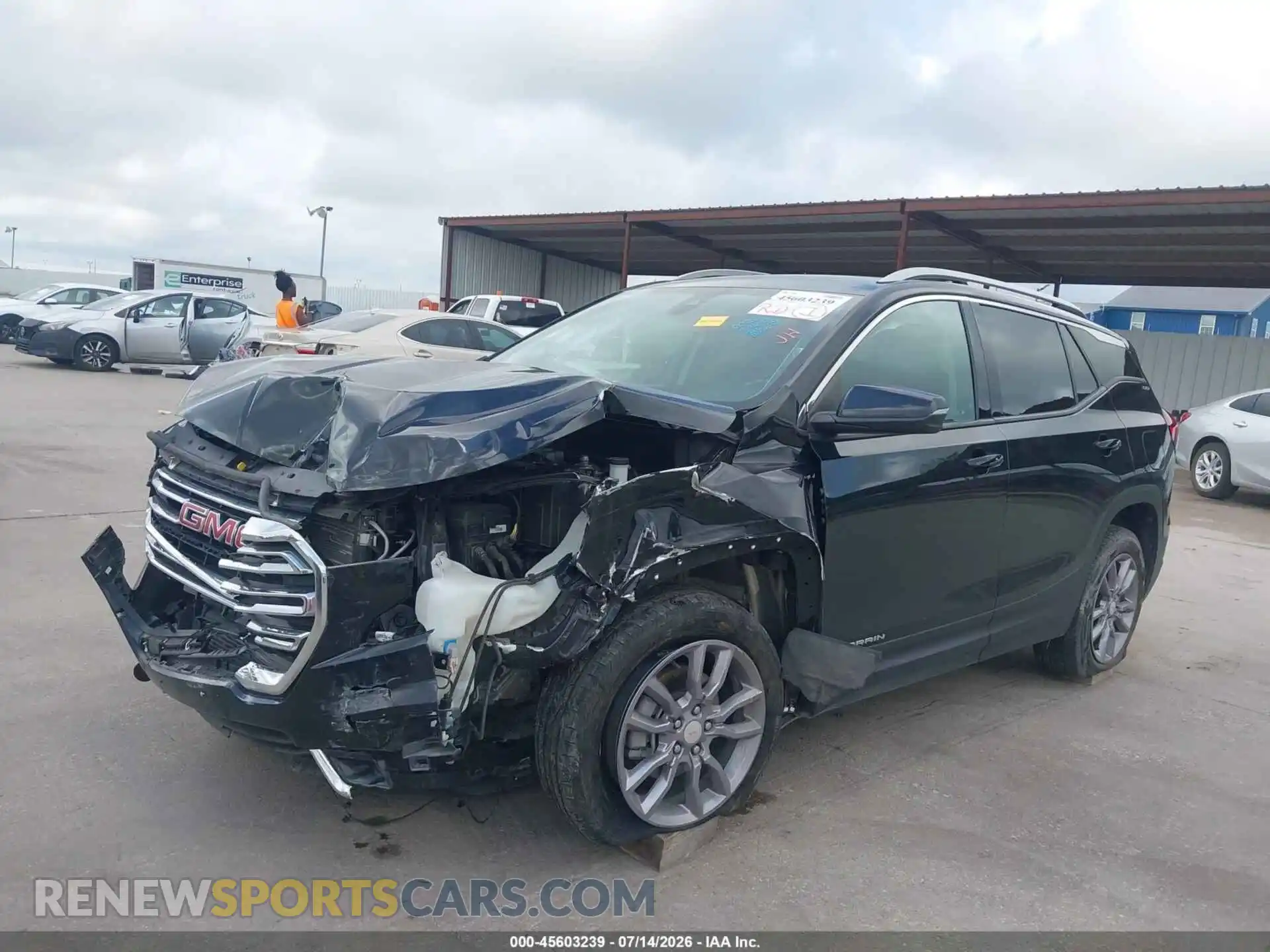 2 Photograph of a damaged car 3GKALVEG8RL224541 GMC TERRAIN 2024