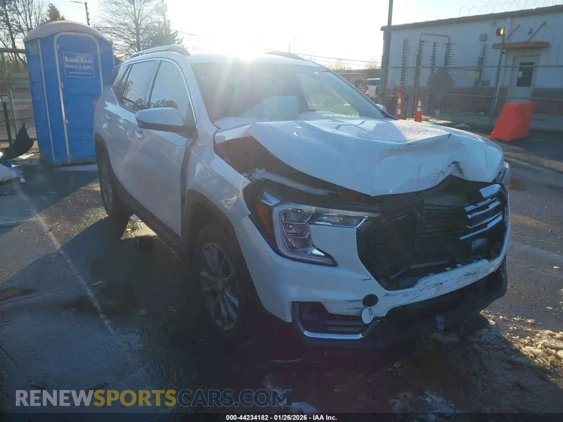 1 Photograph of a damaged car 3GKALVEG8RL236074 GMC TERRAIN 2024
