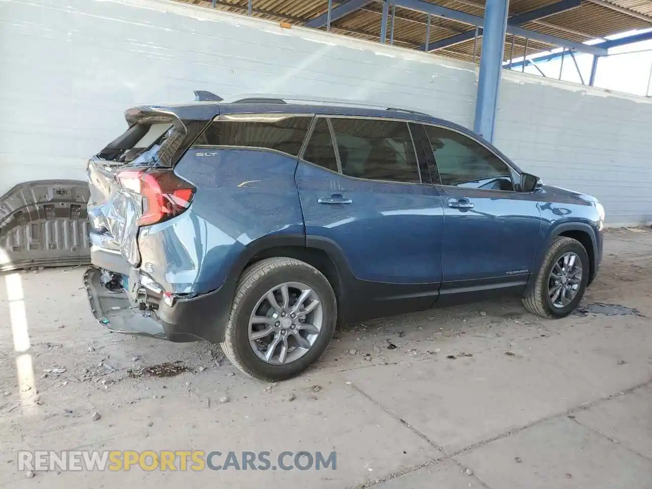 3 Photograph of a damaged car 3GKALVEG8RL237550 GMC TERRAIN 2024