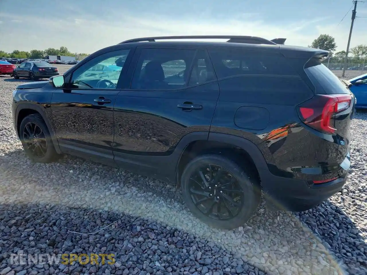 2 Photograph of a damaged car 3GKALVEG8RL247494 GMC TERRAIN 2024