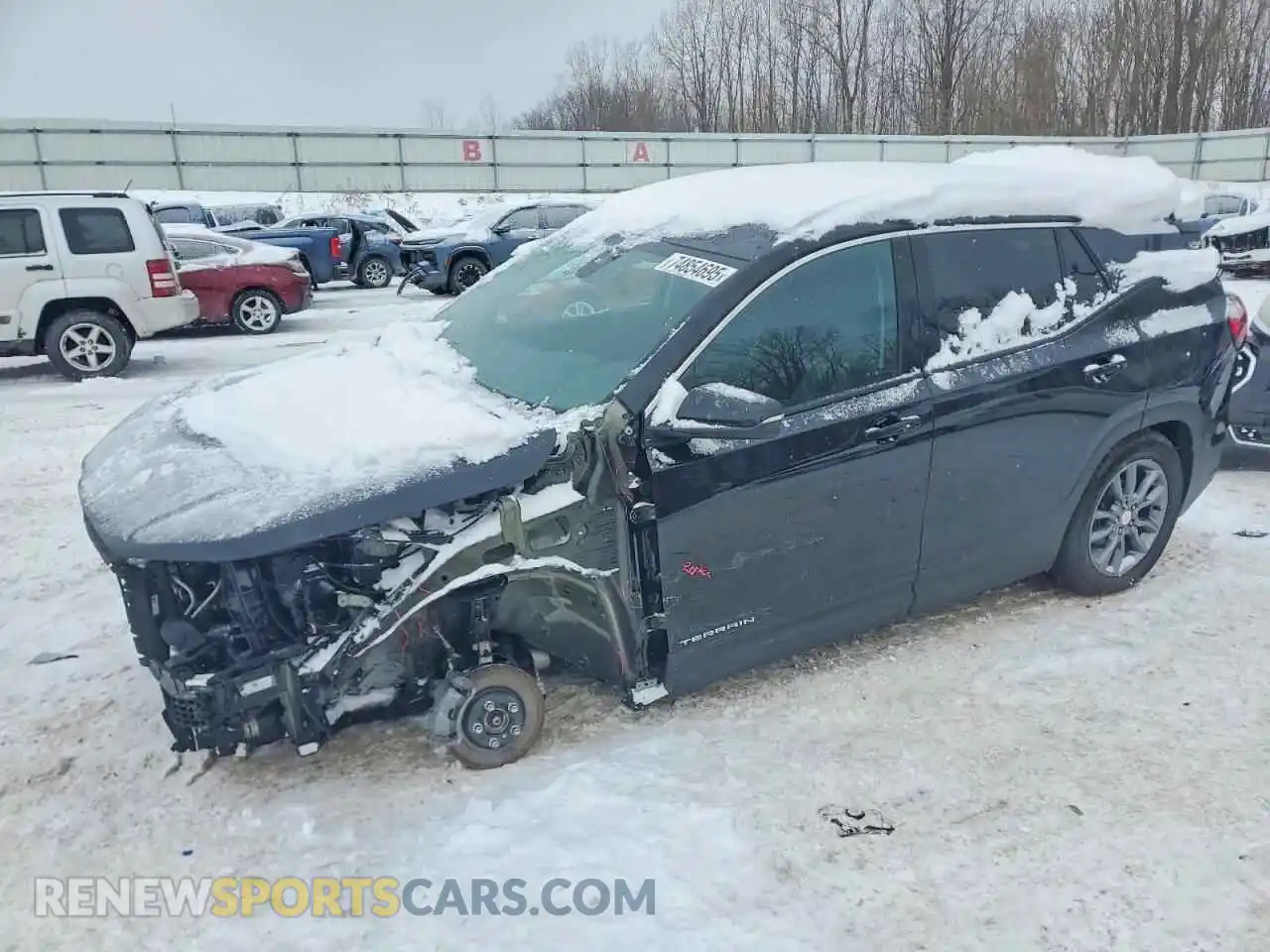 1 Photograph of a damaged car 3GKALVEG8RL253232 GMC TERRAIN 2024