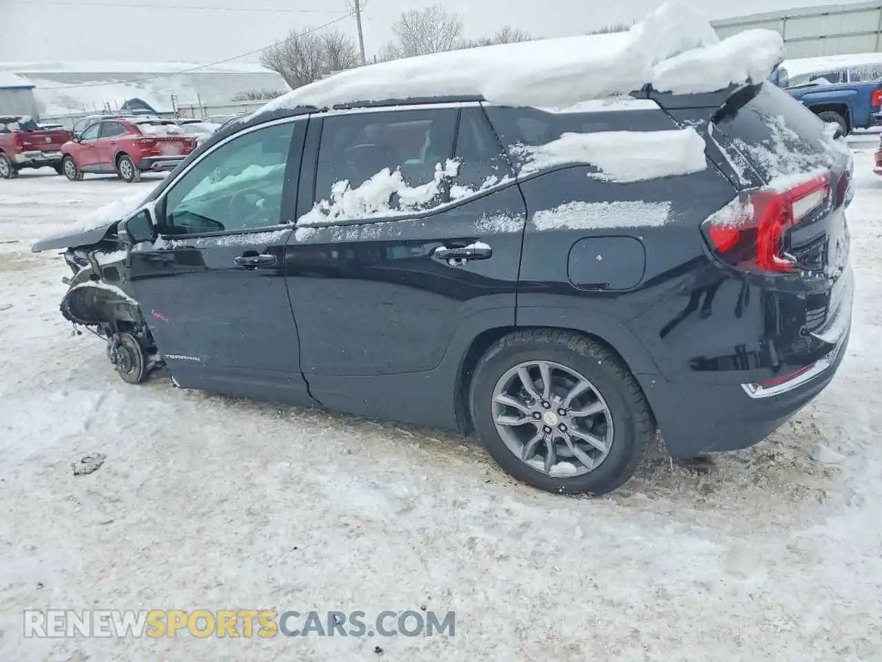 2 Photograph of a damaged car 3GKALVEG8RL253232 GMC TERRAIN 2024