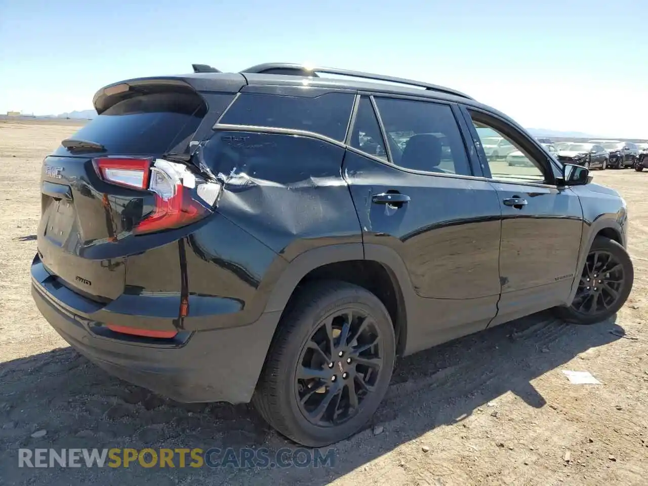3 Photograph of a damaged car 3GKALVEG8RL257698 GMC TERRAIN 2024