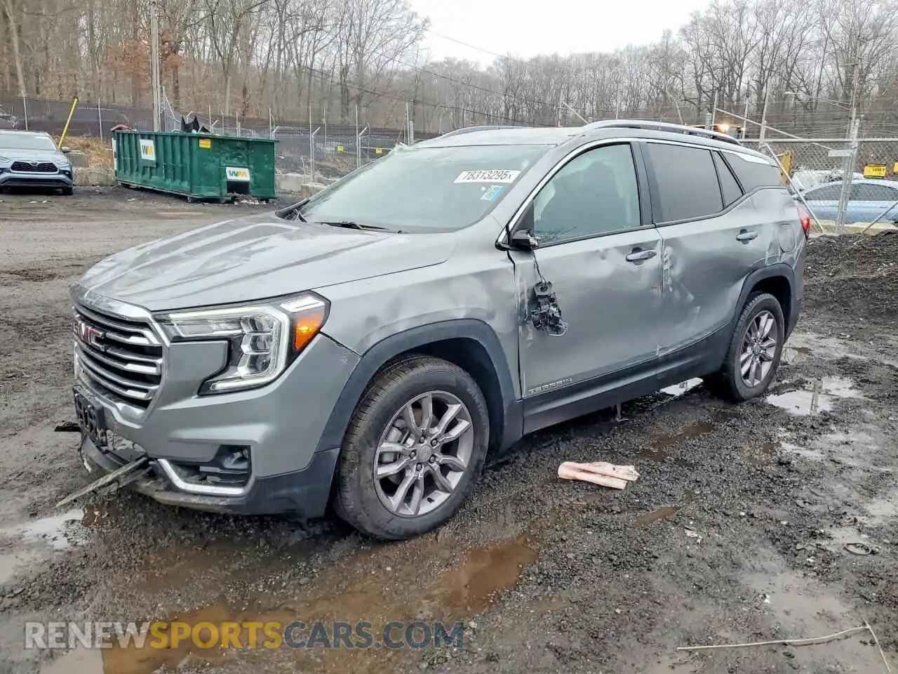 1 Photograph of a damaged car 3GKALVEG8RL299837 GMC TERRAIN 2024