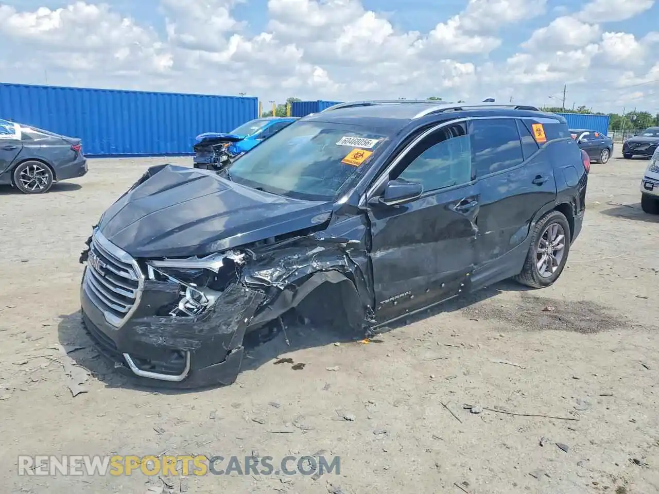 1 Photograph of a damaged car 3GKALVEG8RL300159 GMC TERRAIN 2024