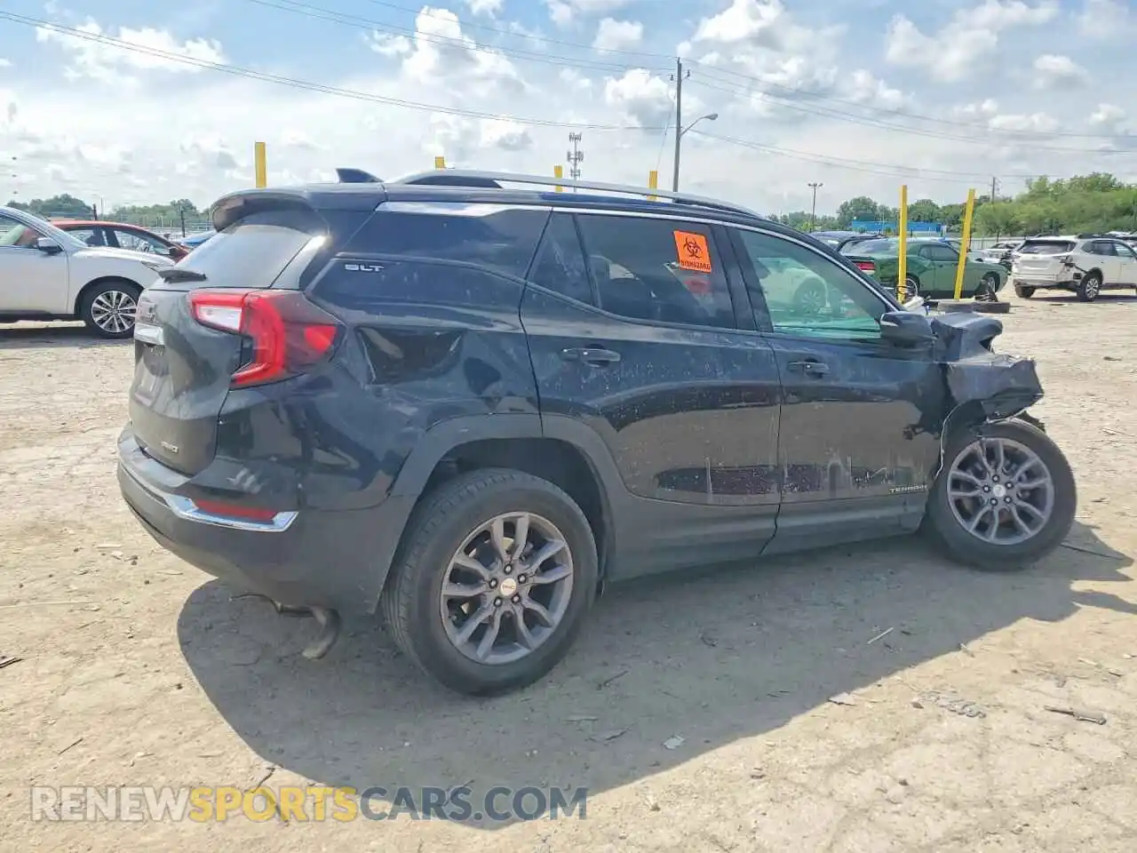 3 Photograph of a damaged car 3GKALVEG8RL300159 GMC TERRAIN 2024