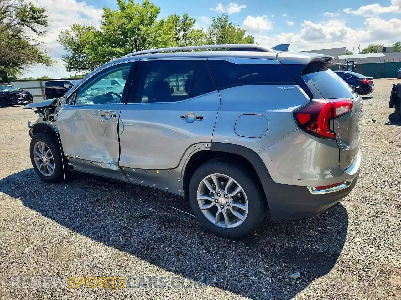 2 Photograph of a damaged car 3GKALVEG8RL306723 GMC TERRAIN 2024