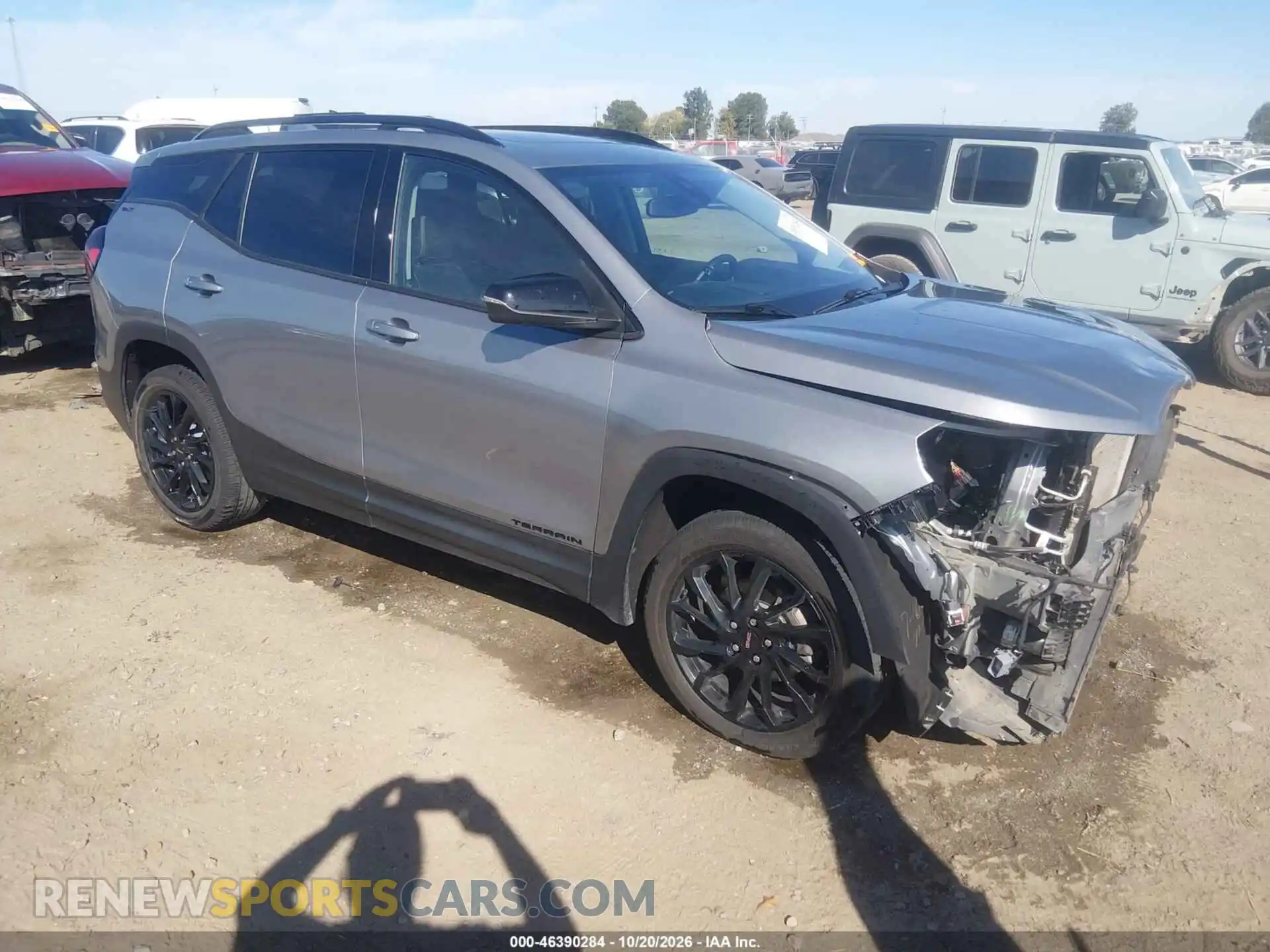 1 Photograph of a damaged car 3GKALVEG9RL172885 GMC TERRAIN 2024