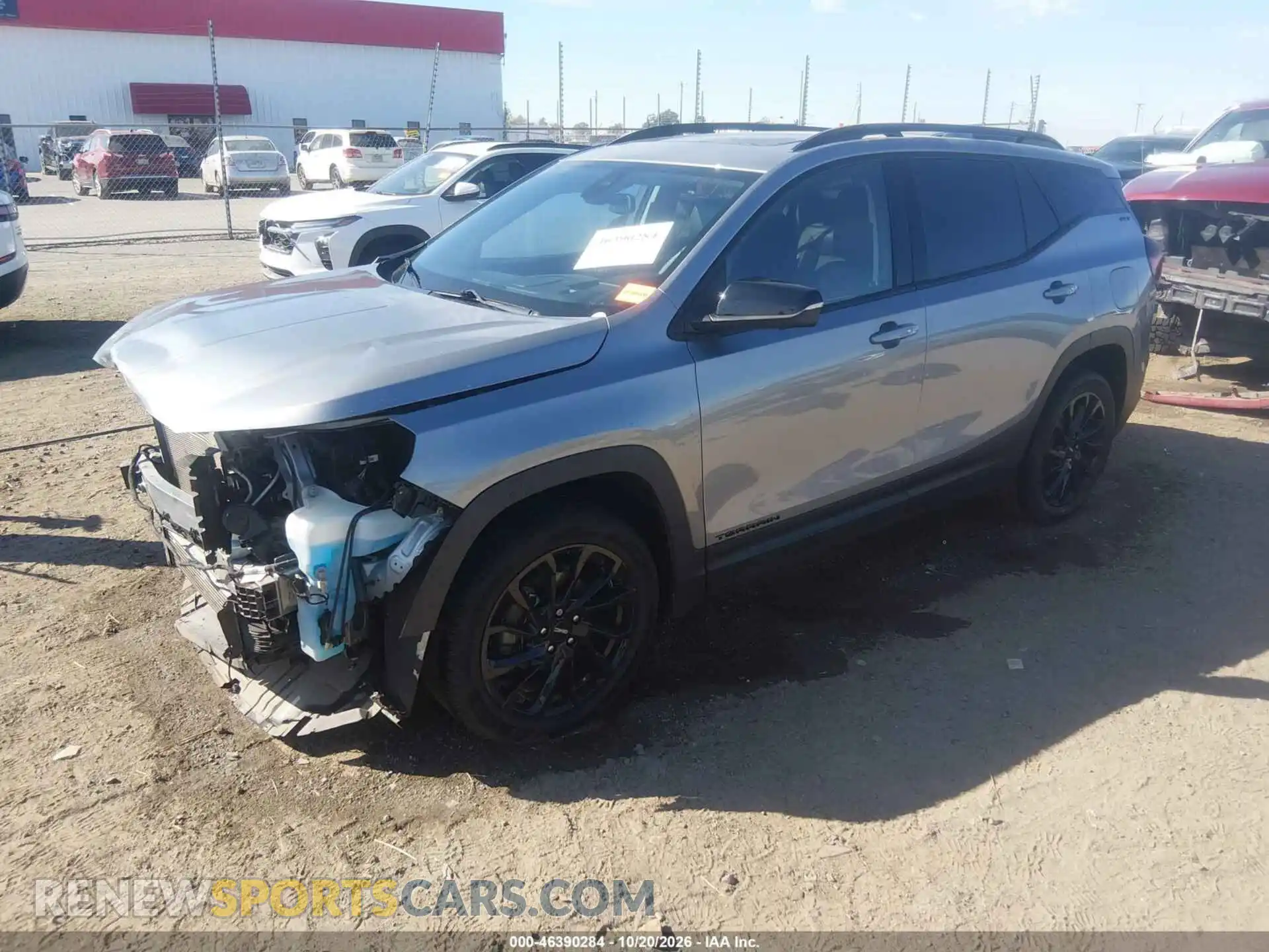 2 Photograph of a damaged car 3GKALVEG9RL172885 GMC TERRAIN 2024