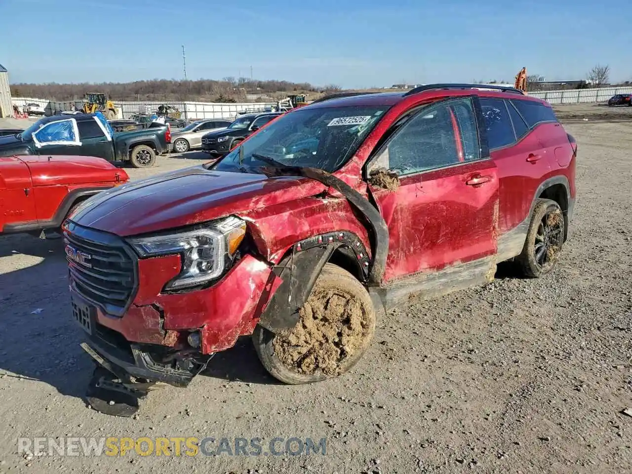 1 fotografías del automóvil dañado 3GKALVEG9RL290385 GMC TERRAIN 2024