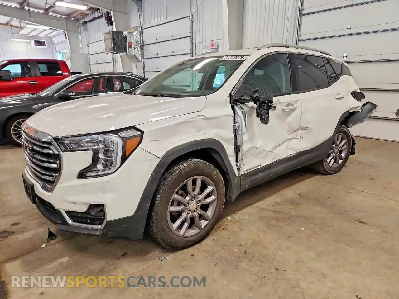 1 Photograph of a damaged car 3GKALVEG9RL378742 GMC TERRAIN 2024