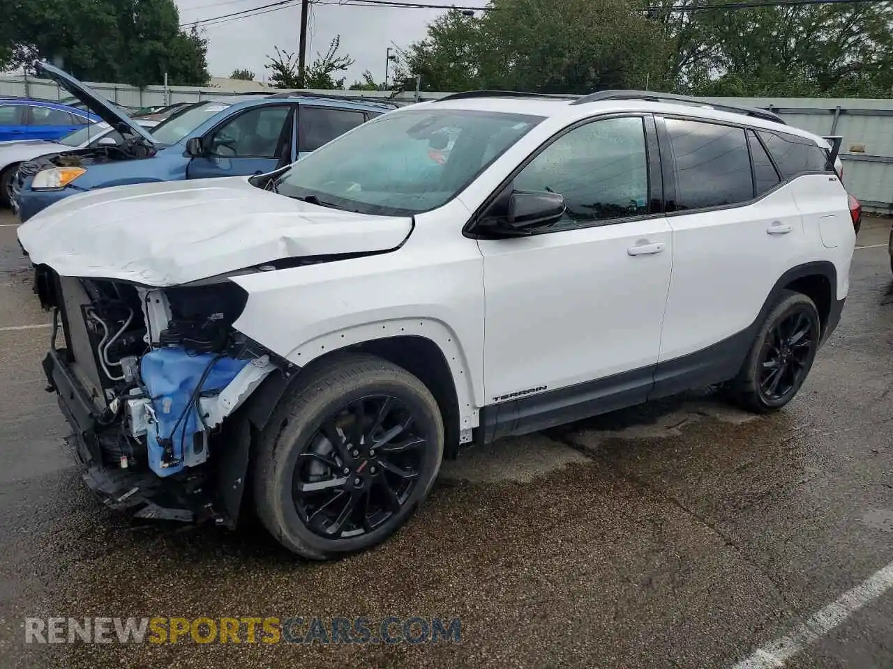 1 Photograph of a damaged car 3GKALVEG9RL385173 GMC TERRAIN 2024