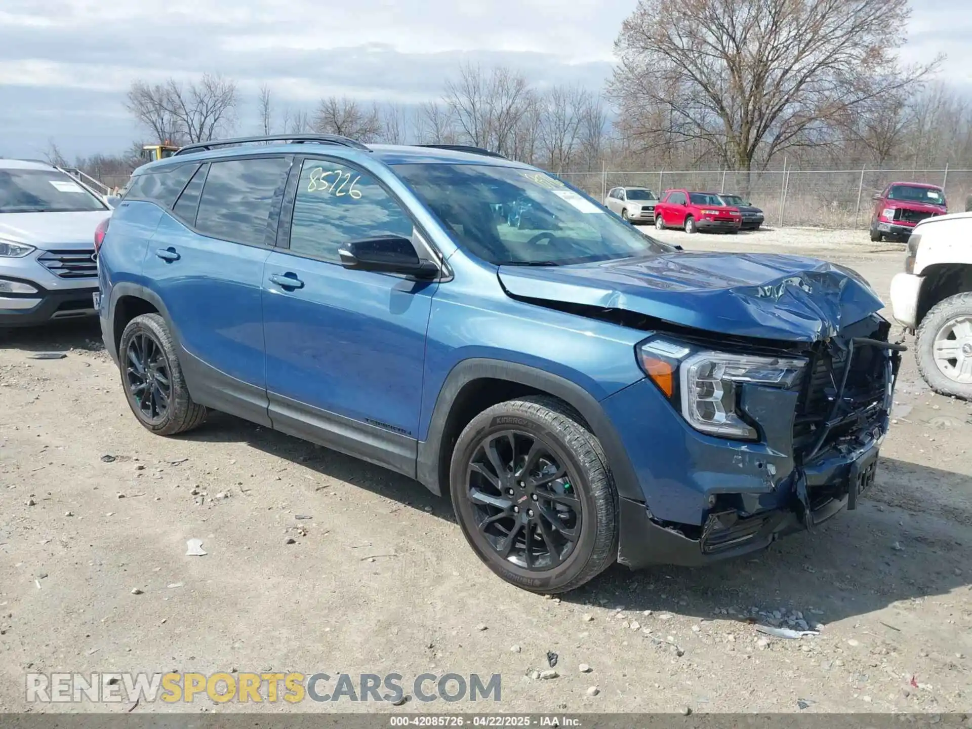 1 Photograph of a damaged car 3GKALVEGXRL123131 GMC TERRAIN 2024