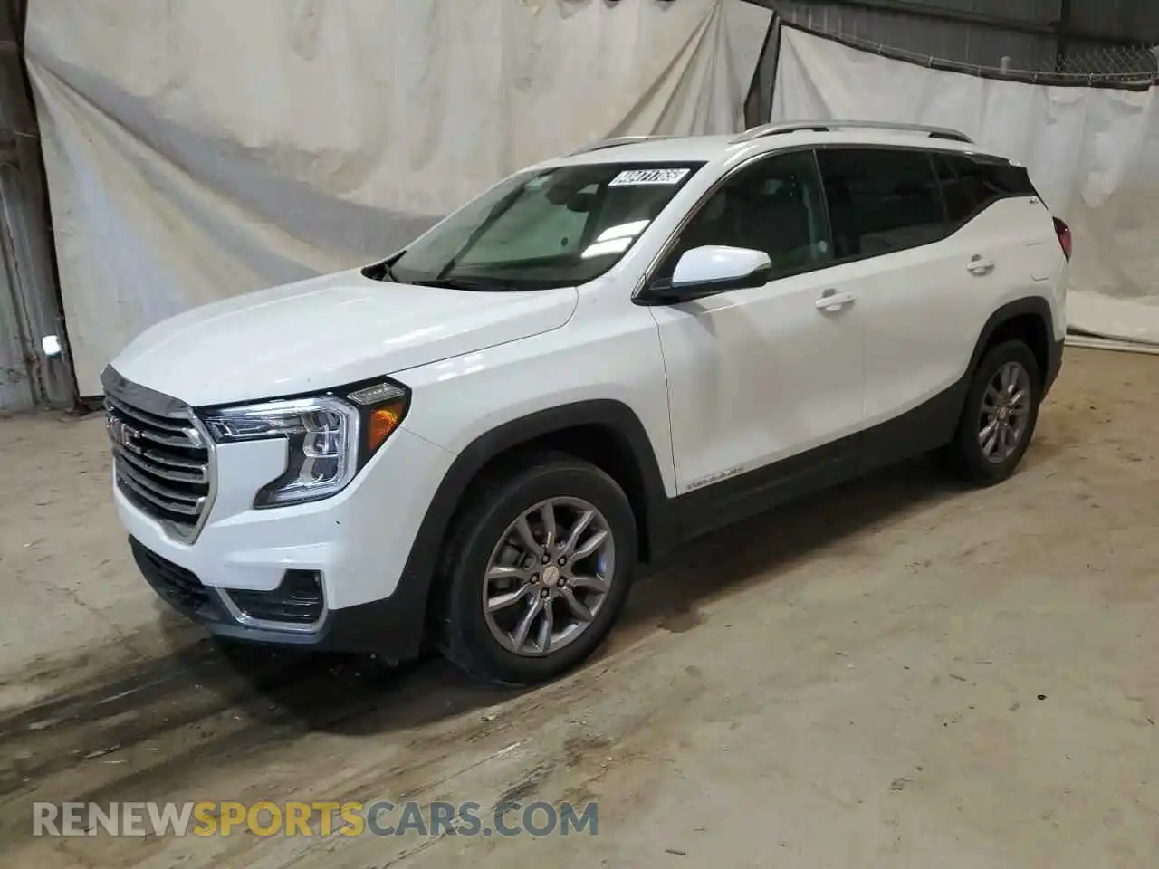 1 Photograph of a damaged car 3GKALVEGXRL157036 GMC TERRAIN 2024