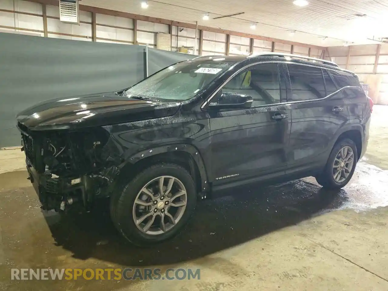 1 Photograph of a damaged car 3GKALVEGXRL338721 GMC TERRAIN 2024